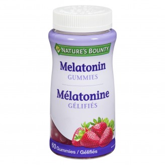 Nature's Bounty Melatonin, Strawberry - 60 Gummies